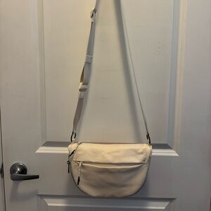 Iris and Rainbow | Elegant Cream Crossbody Bag